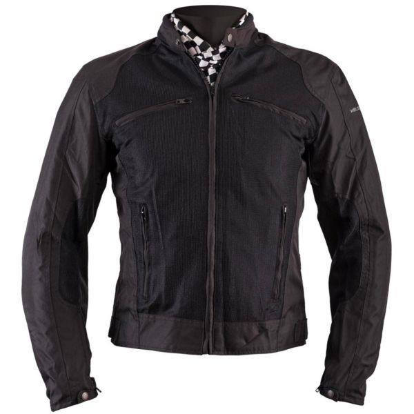 Motorradjacke Helstons District Noir Mesh