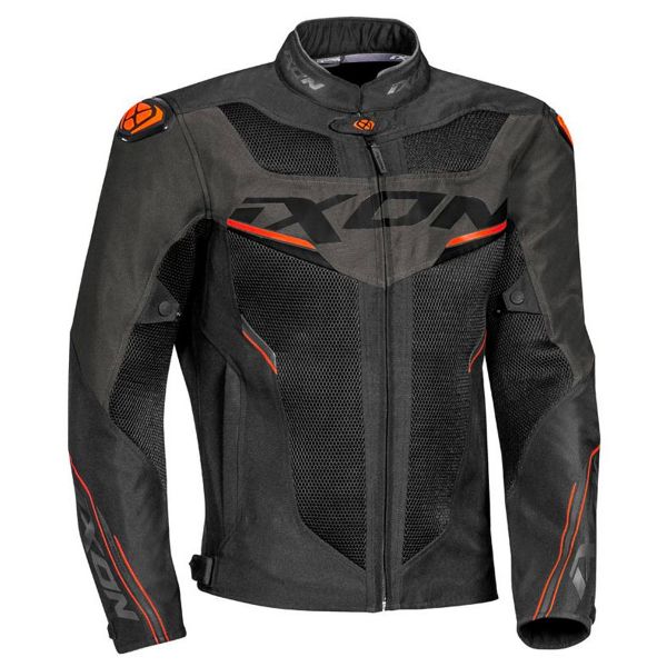 Motorradjacke Ixon Draco Black Anthracite Orange Motorradjacke Ixon Draco Black Anthracite Orange