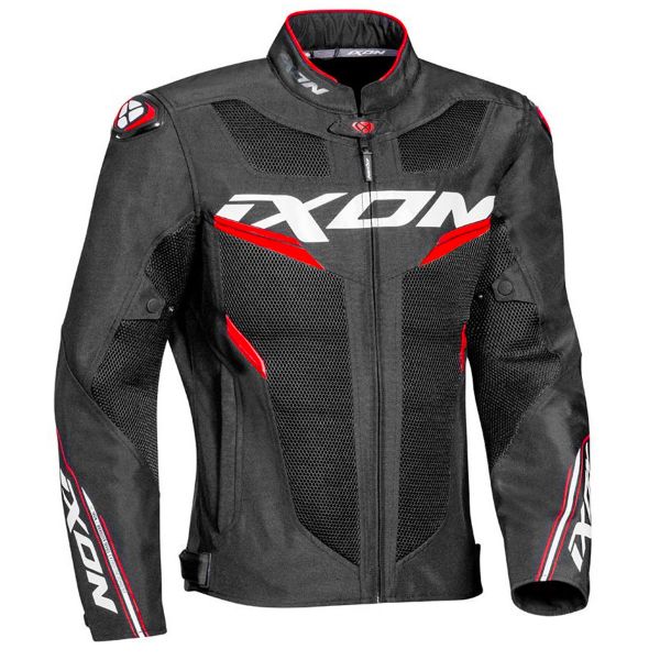 Motorradjacke Ixon Draco Black White Red Motorradjacke Ixon Draco Black White Red