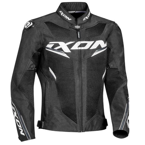 Motorradjacke Ixon Draco Black White Motorradjacke Ixon Draco Black White