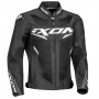 Motorradjacke Ixon Draco Black White