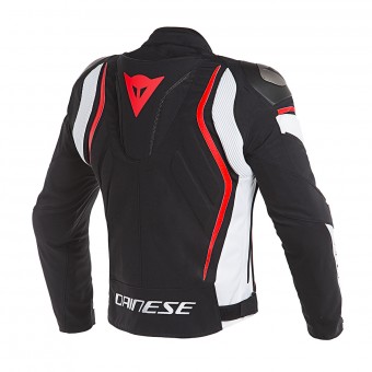 Dainese Dyno Tex Black White Fluo Red