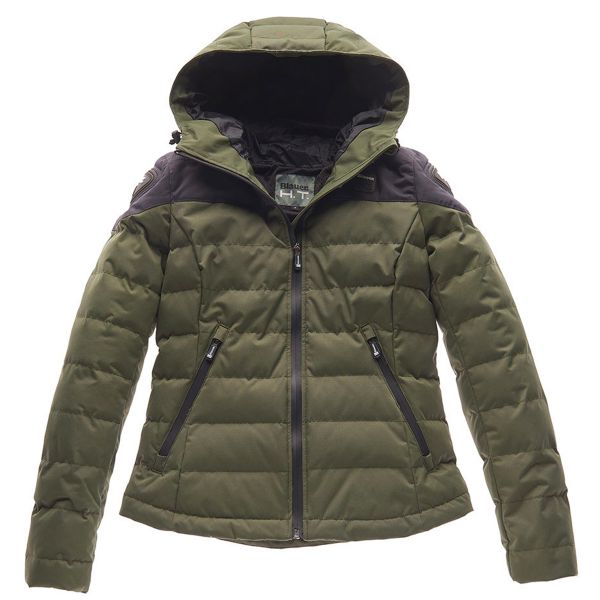 Motorradjacke Blauer Easy Winter 2.0 Woman Kaki Blue Motorradjacke Blauer Easy Winter 2.0 Woman Kaki Blue