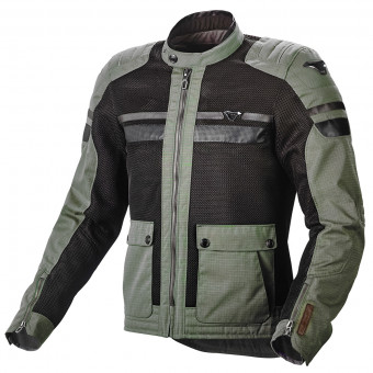 Motorradjacke Macna Fluent Military Green