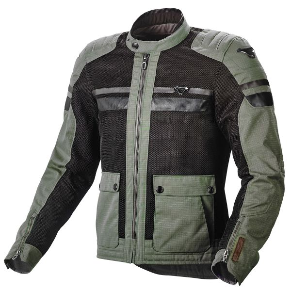 Motorradjacke Macna Fluent Military Green Motorradjacke Macna Fluent Military Green