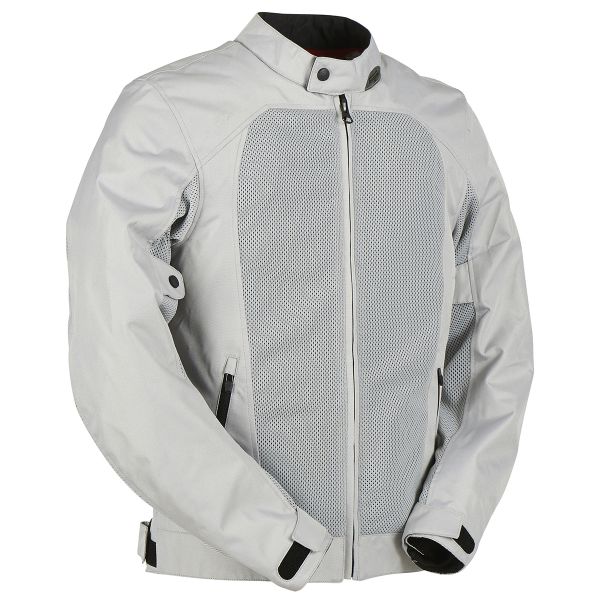 Furygan Genesis Mistral Evo 2 Pearl + Back Protector D3O Viper Level 2