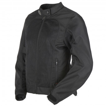 Furygan Genesis Mistral Lady Evo 2 Black + Back Protector D3O Viper Level 2