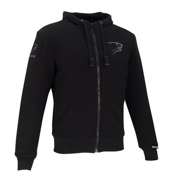 Motorradjacke Bering Hoodiz Black
