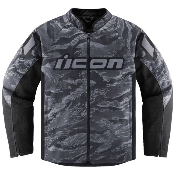Motorradjacke ICON Hooligan Tiger Blood Jacket Grey Motorradjacke ICON Hooligan Tiger Blood Jacket Grey
