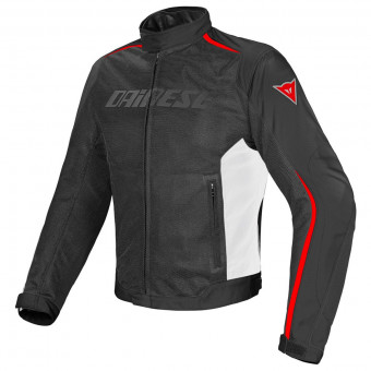 Motorradjacke Dainese Hydra Flux D-Dry Black White Red
