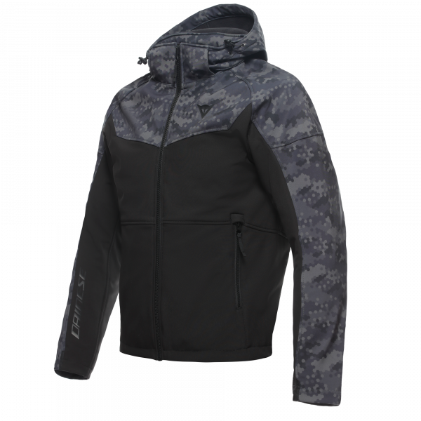 Motorradjacke Dainese Ignite Black Camo Grey