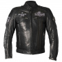 Motorradjacke Helstons Indy Leather Rag Black