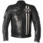 Motorradjacke Helstons Indy Leather Rag Blue White