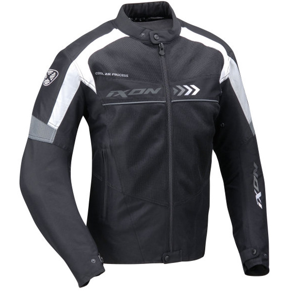 Motorradjacke Ixon Alloy Schwarz Grau
