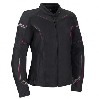 Motorradjacke Bering Lady Cancun Black Mauve