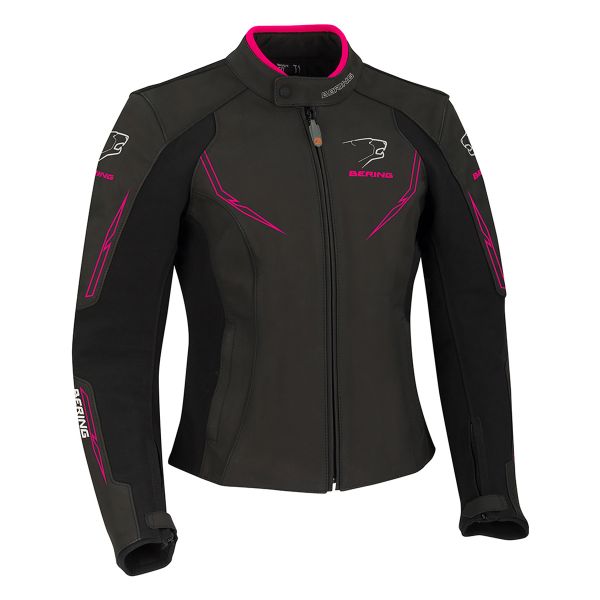 Motorradjacke Bering Lady Kalina Black Fuchsia
