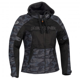 Motorradjacke Bering Lady Spirit Black Camo