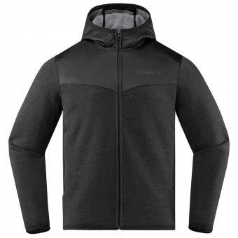 Motorradjacke ICON Malice Hoody Black