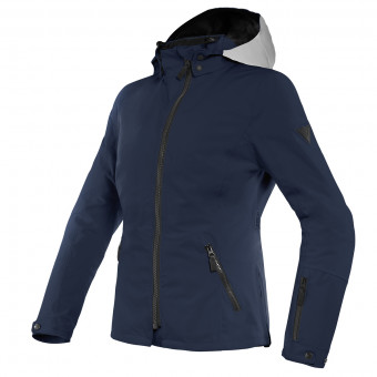 Motorradjacke Dainese Mayfair Lady D-Dry Glacier Grey Black Iris