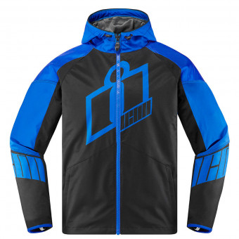 Motorradjacke ICON Merc Crusader Blue