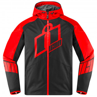 Motorradjacke ICON Merc Crusader Red