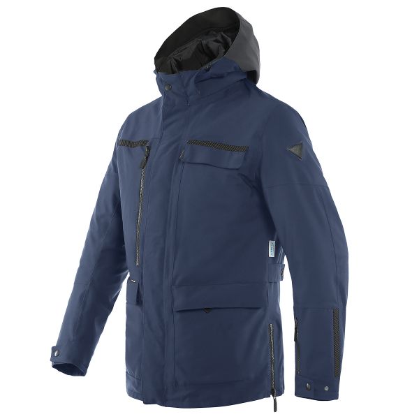 Motorradweste Dainese Milano D-Dry Ebony Black Iris