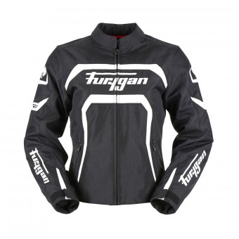 Motorradjacke Furygan Mystic Lady Black White