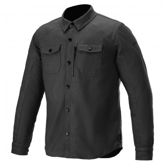 Motorradjacke Alpinestars Newman Overshirt Black