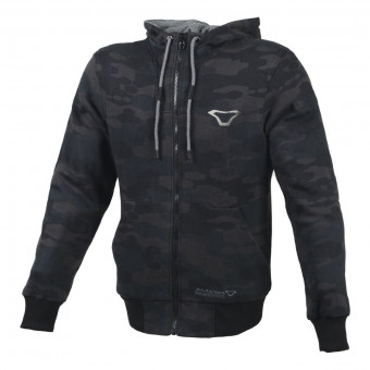 Motorradjacke Macna Nuclone Camo Black Grey