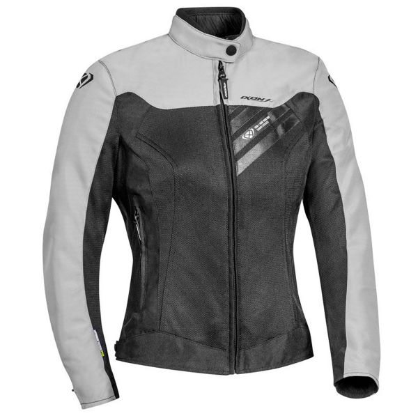 Motorradjacke Ixon Orion Lady Black Grey