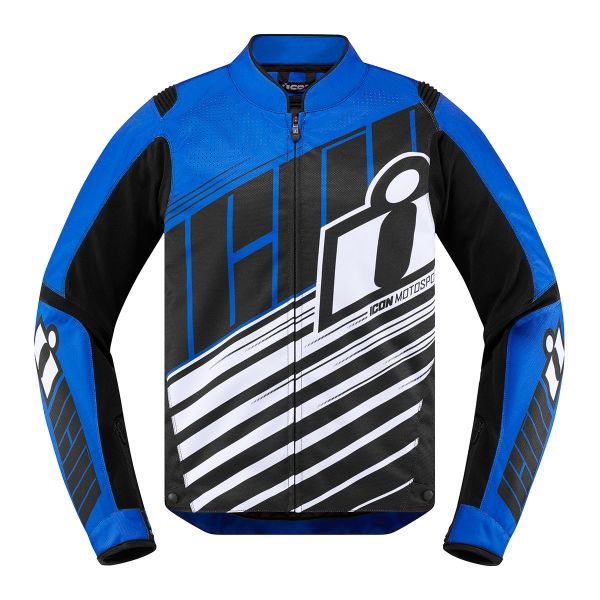 Motorradjacke ICON Overlord SB2 Blue