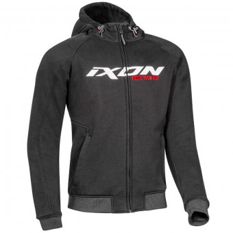 Motorradjacke Ixon Palermo Black White Red