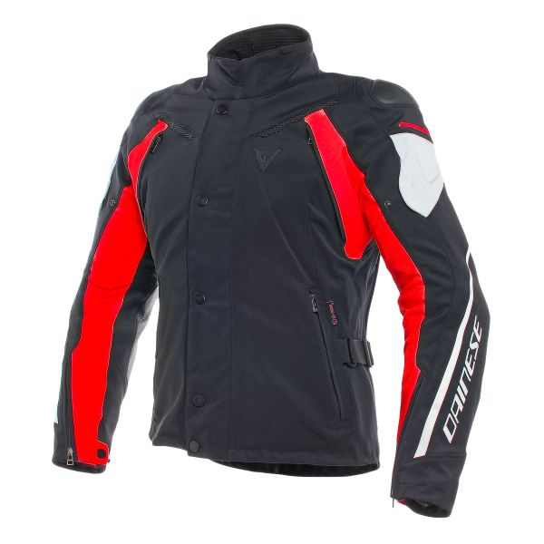 Motorradjacke Dainese Rain Master D-Dry Black Gray Red