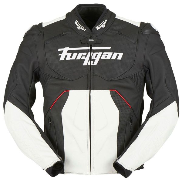 Motorradjacke Furygan Raptor Evo Black White Red