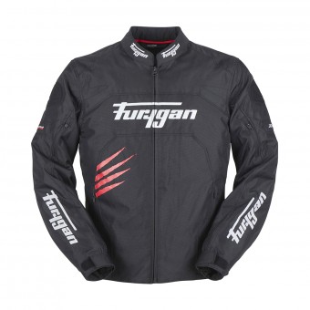 Motorradjacke Furygan Rock Black Red