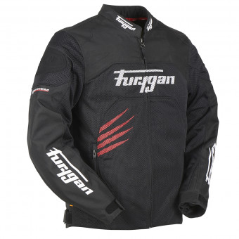 Motorradjacke Furygan Rock Vented Black Red