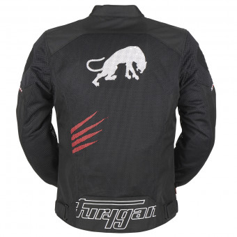 Furygan Rock Vented Black Red
