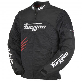 Furygan Rock Vented Black Red