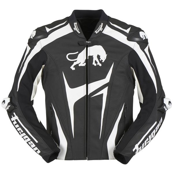 Furygan RS-R Black White + Fury Air Bag System