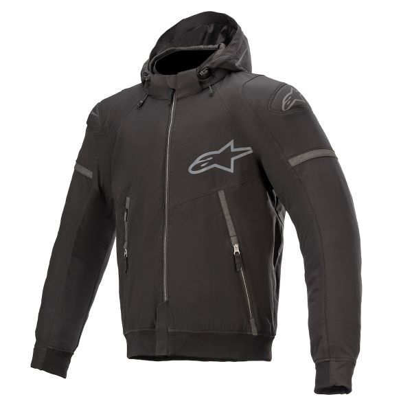 Motorradjacke Alpinestars Sektor V2 Tech Hoodie Black Motorradjacke Alpinestars Sektor V2 Tech Hoodie Black