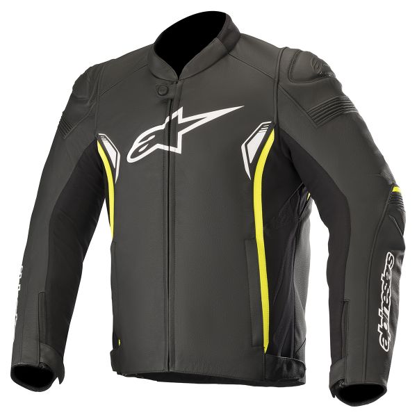 Motorradjacke Alpinestars SP-1 V2 Black Yellow Fluo