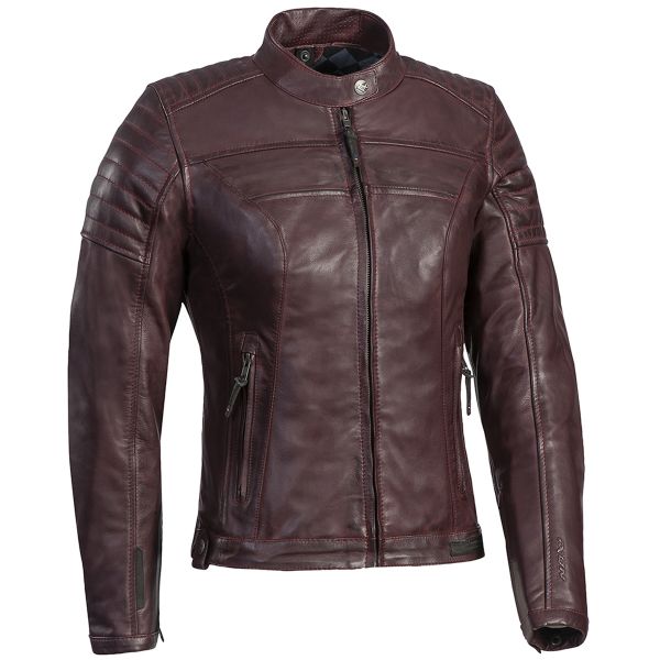 Motorradjacke Ixon Spark Lady Burgundy