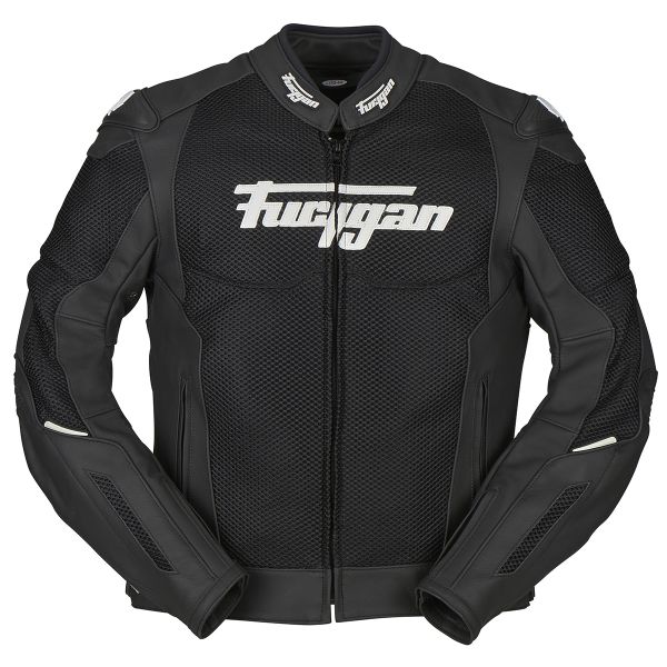 Motorradjacke Furygan Speed Mesh Evo Black White Motorradjacke Furygan Speed Mesh Evo Black White