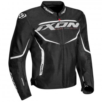 Motorradjacke Ixon Sprinter Air Black White