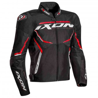 Motorradjacke Ixon Sprinter Sport Black White Red