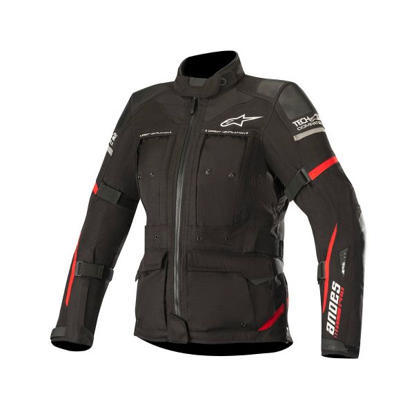 Motorradweste Alpinestars Stella Andes Pro Drystar Compatible Tech-Air Black Red
