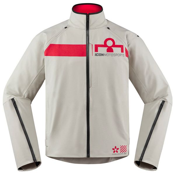 Motorradjacke ICON Tarmac 2 Grey