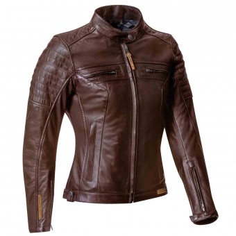 Motorradjacke Ixon Torque Lady Brown