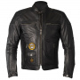 Motorradjacke Helstons Tracker Leather Black