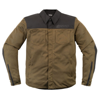 Motorradjacke ICON Upstate Mesh Green Motorradjacke ICON Upstate Mesh Green